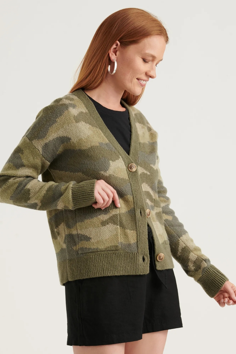 CAMO CARDIGAN, image 3