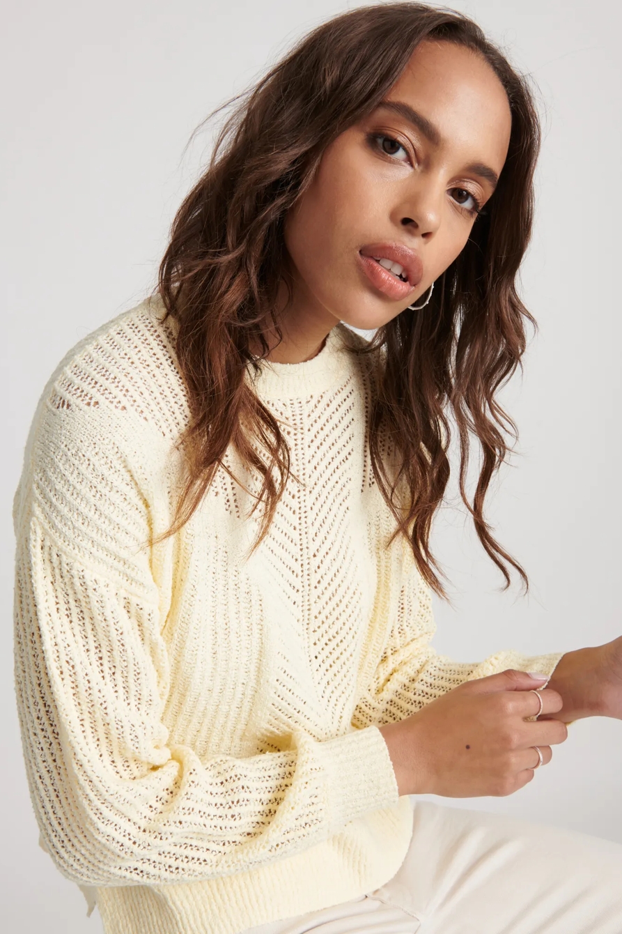 OPEN STITCH PULLOVER SWEATER, image 5