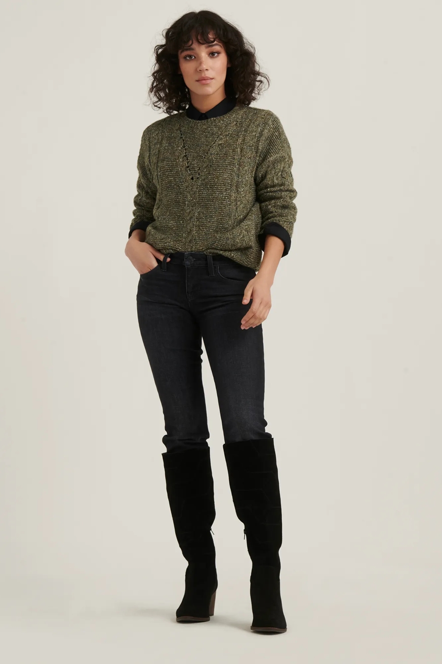 CABLE KNIT PULLOVER, image 2