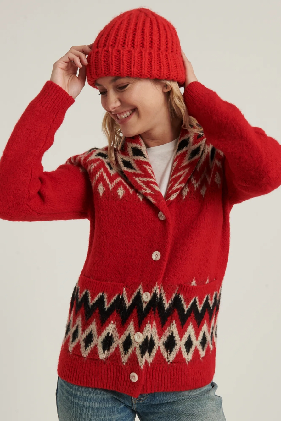 FAIRE ISLE SHAWL CARDIGAN, image 1