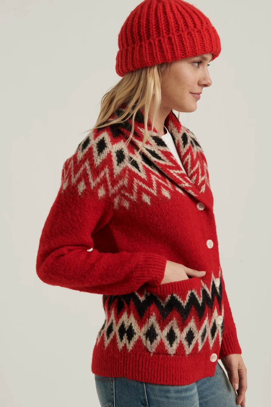 FAIRE ISLE SHAWL CARDIGAN, image 3