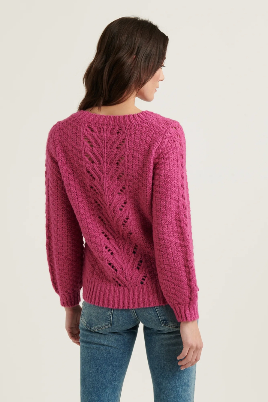 POINTELLE PULLOVER SWEATER, image 4