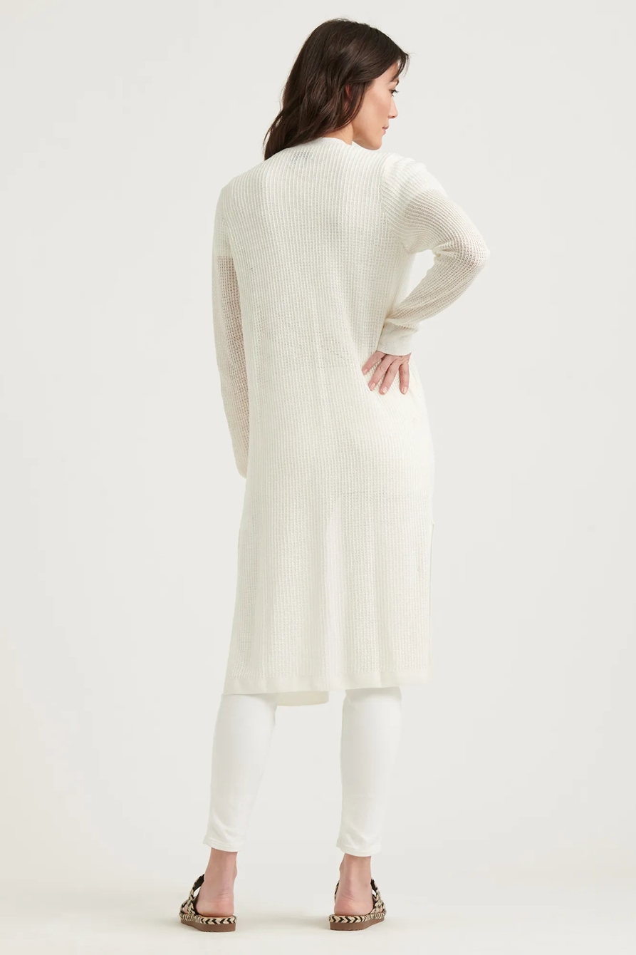 FINE GAUGE DUSTER CARDIGAN, image 3