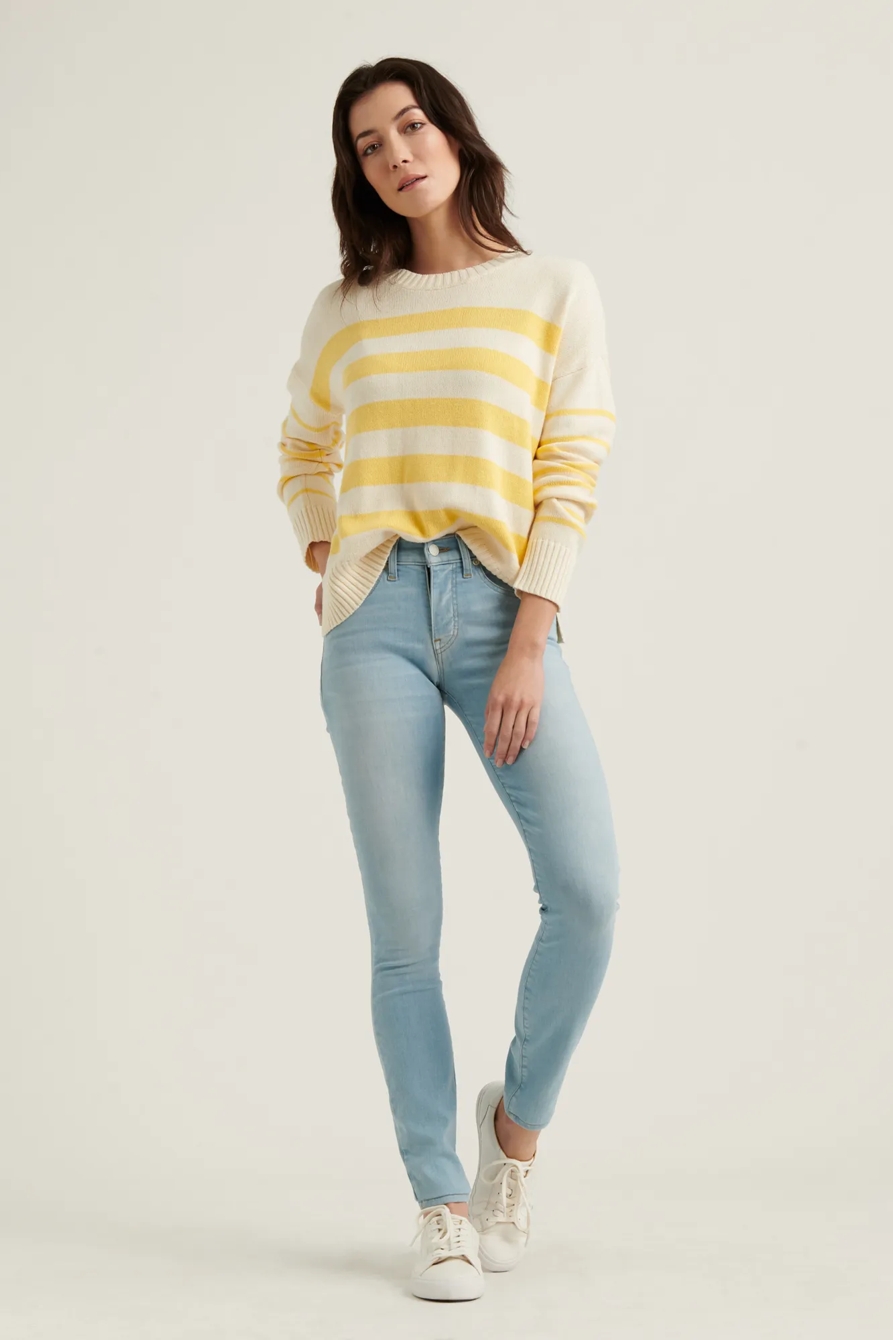 MIX STRIPE PULLOVER SWEATER, image 2