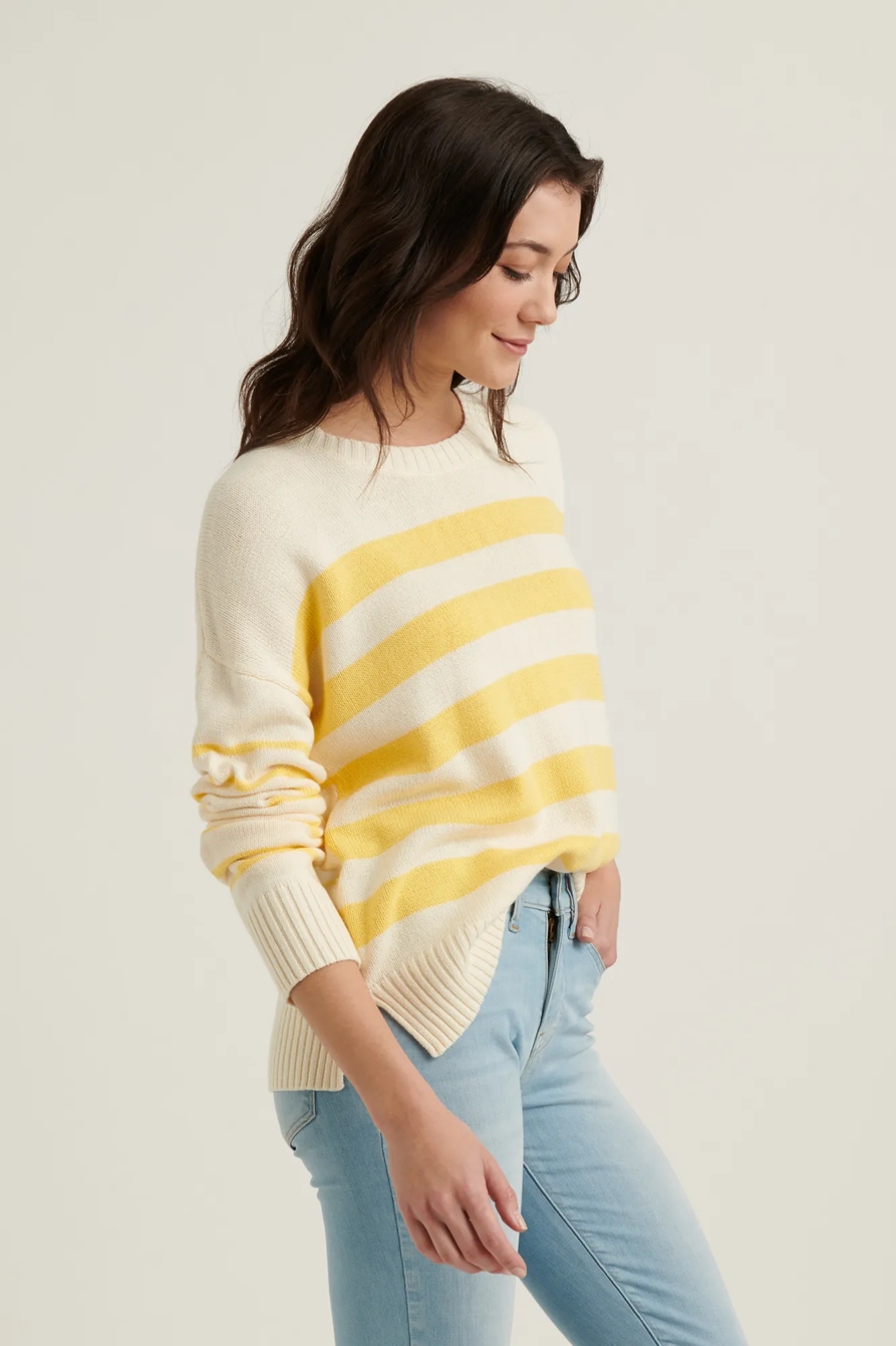 MIX STRIPE PULLOVER SWEATER, image 3