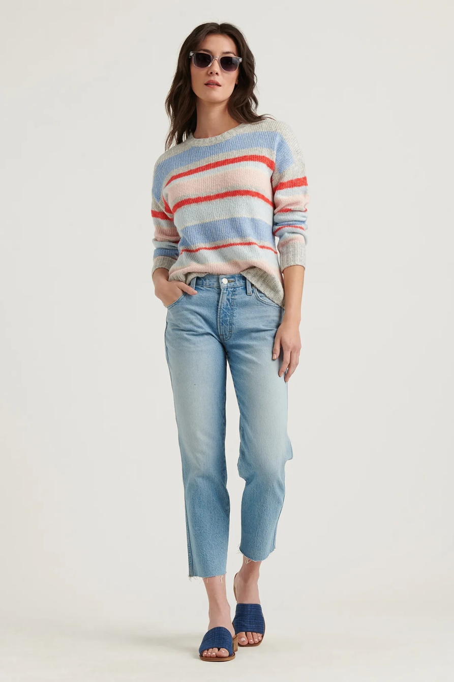 MULTI STRIPE PULLOVER, image 2
