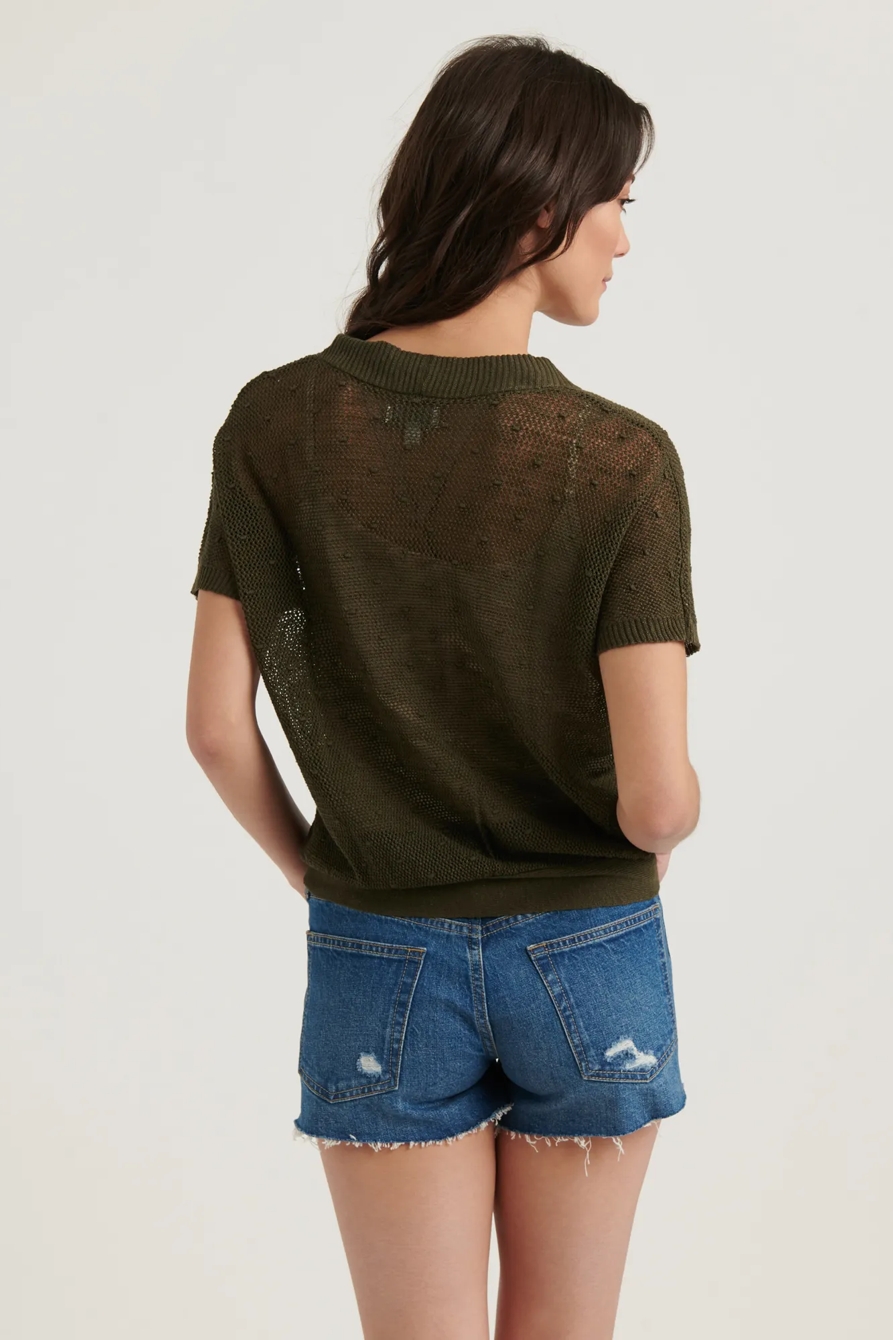 TIE FRONT SWEATER, image 4