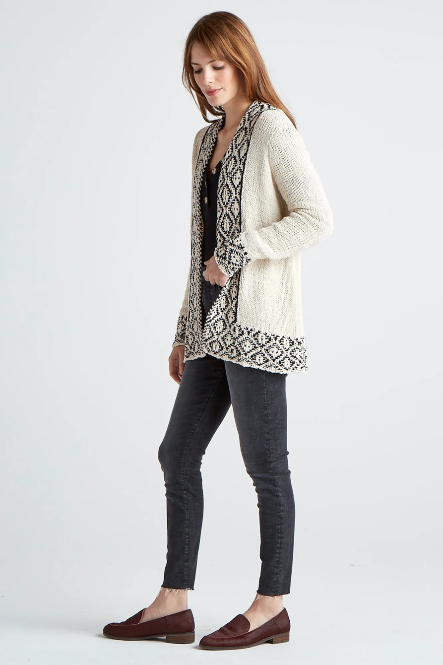 NOVELTY STITCH CARDIGAN | Lucky Brand NOVELTY STITCH CARDIGAN | Lucky Brand