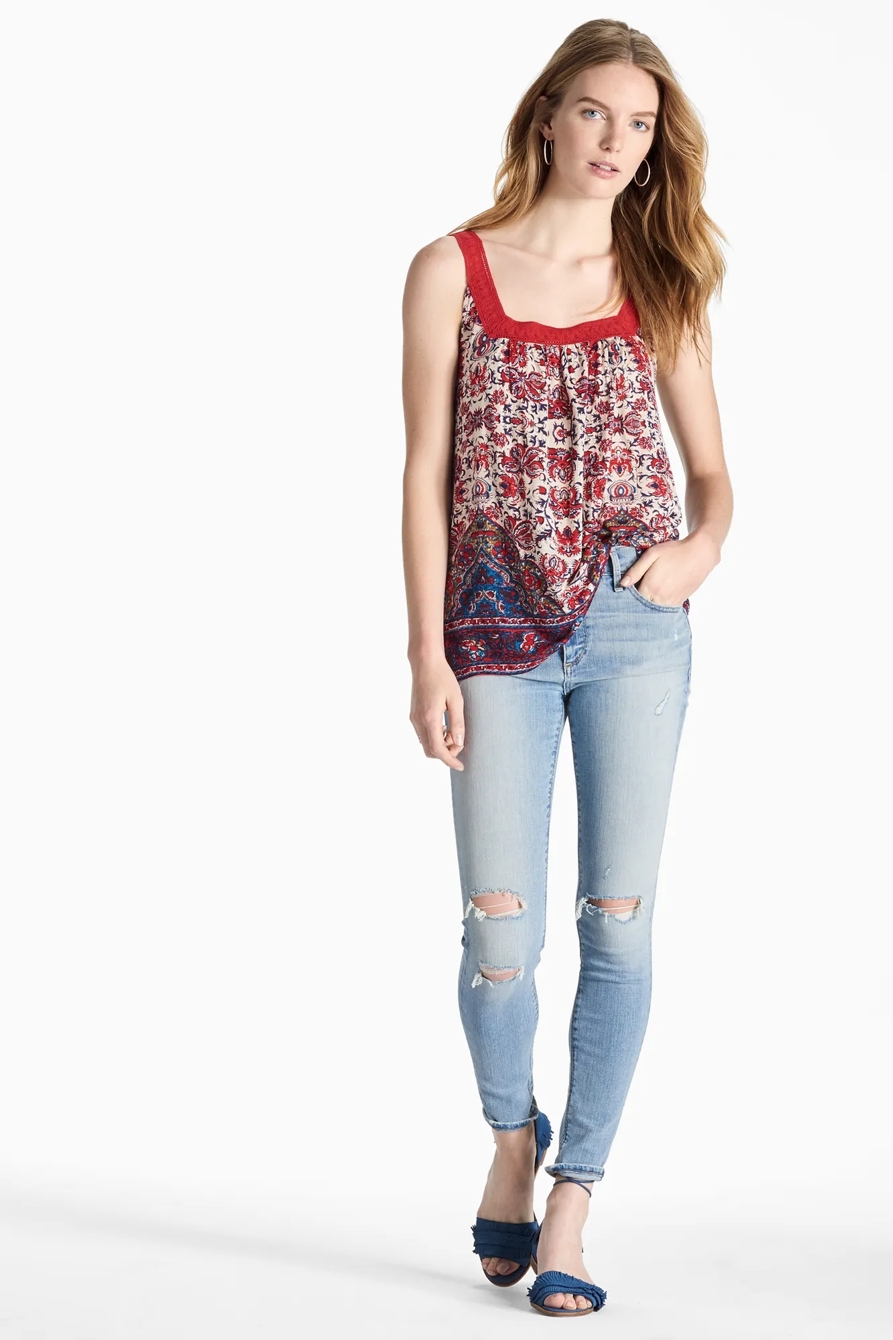 CROCHET LACE TANK, image 2