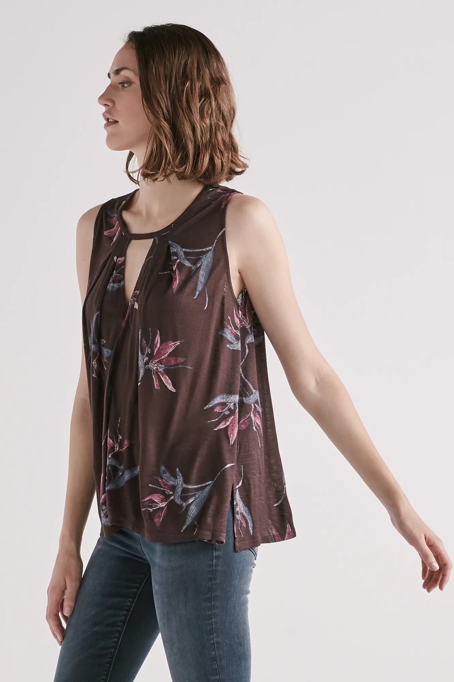 FLORAL CHOKER TOP, image 2