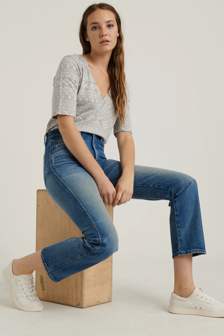 JACQUARD KNIT TOP, image 5