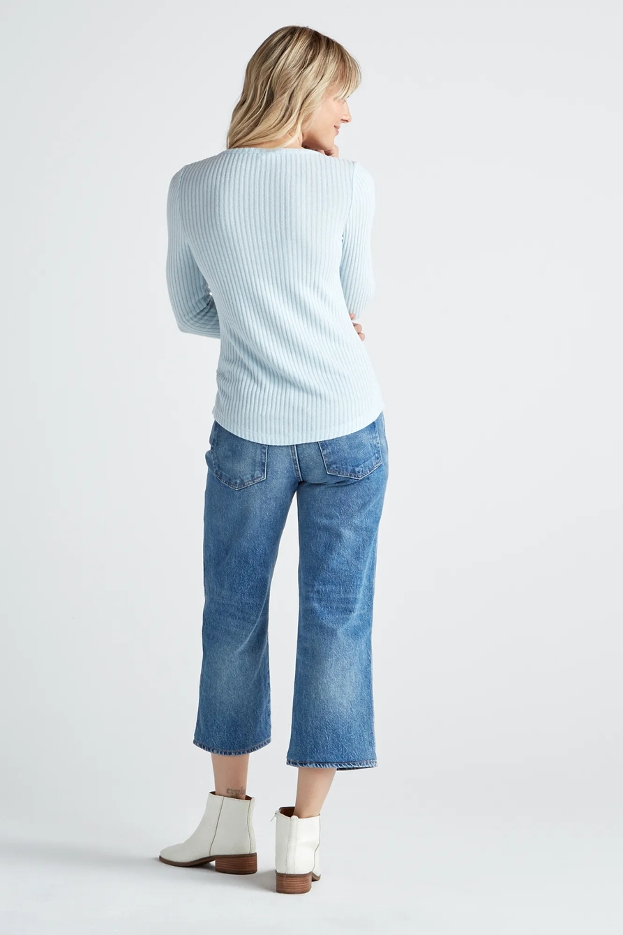 HACCI RIB LONG SLEEVE TOP, image 3