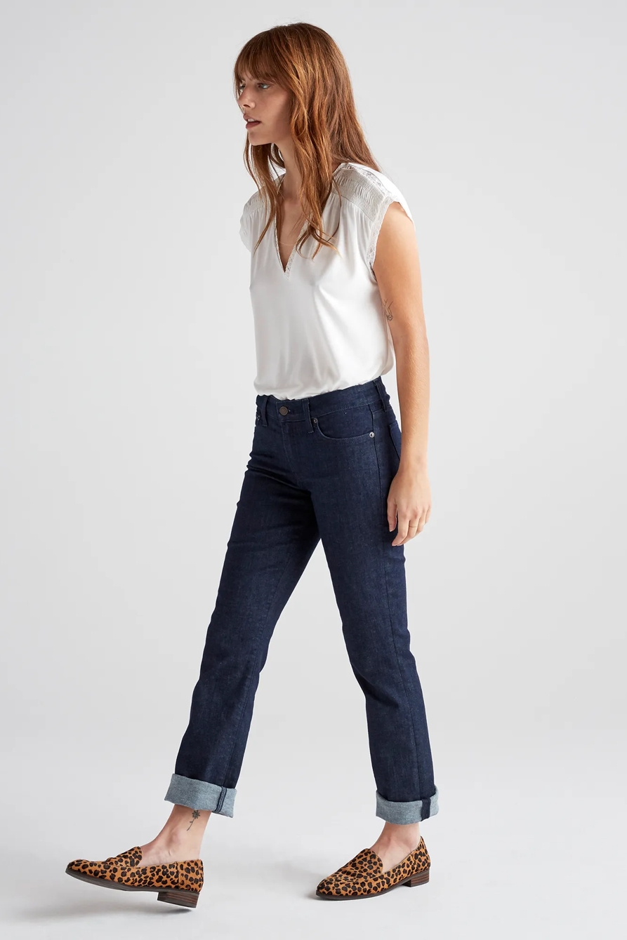 LACE TRIM SAND WASH TOP, image 2