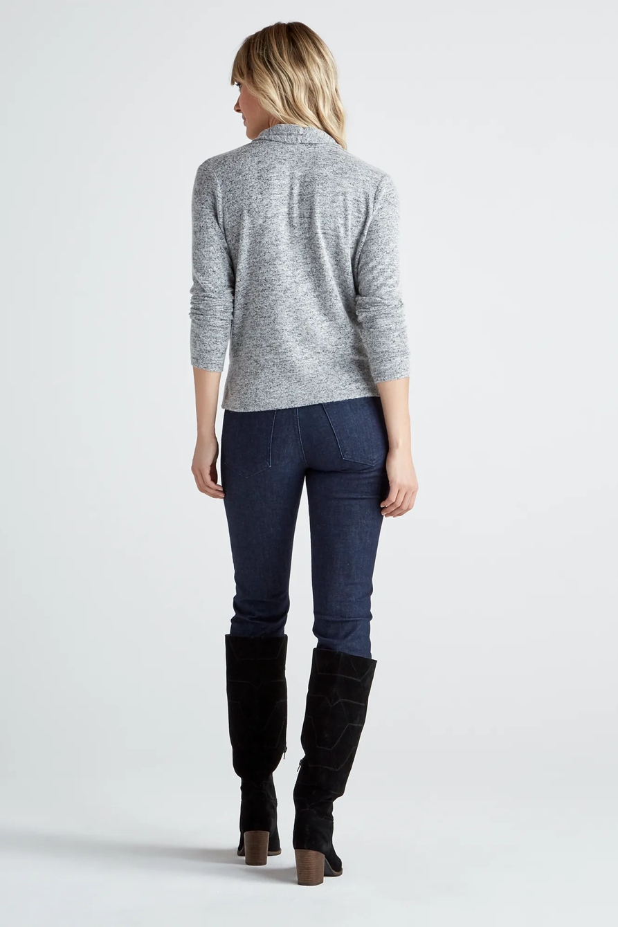 CLOUD JERSEY WRAP TOP, image 3