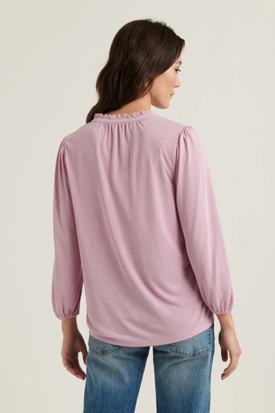 SANDWASH RUFFLED PEASANT TOP, image 4