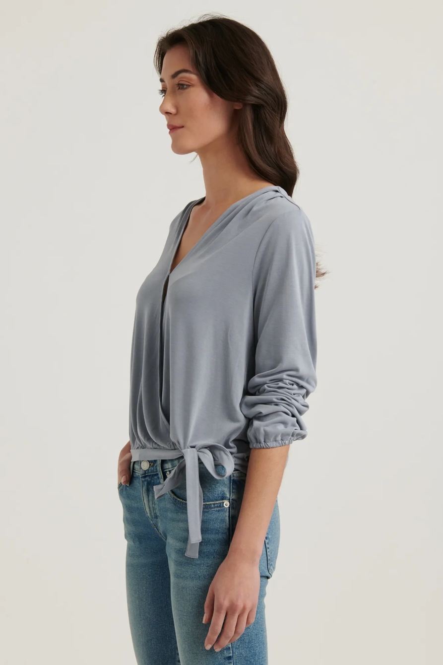 SAND WASH WRAP TOP, image 3