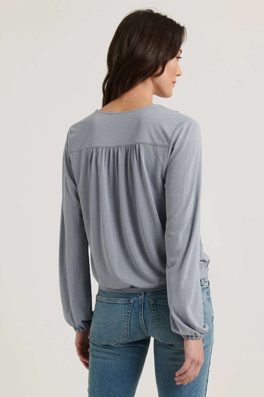 SAND WASH WRAP TOP, image 4