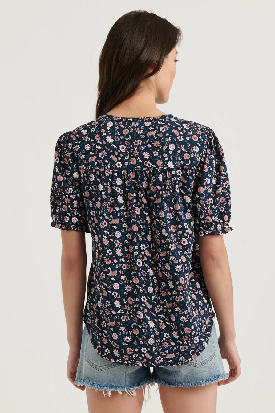 PRINTED HENLEY TOP, image 4