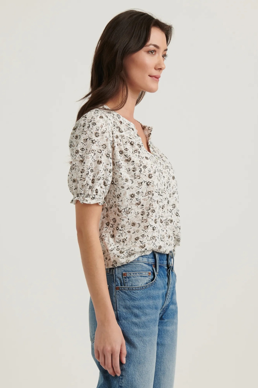 PRINTED HENLEY TOP, image 3