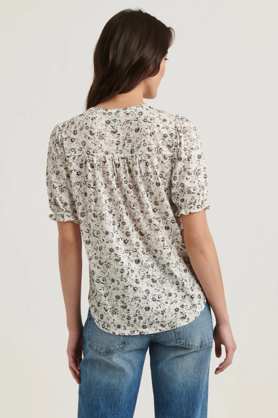 PRINTED HENLEY TOP, image 4