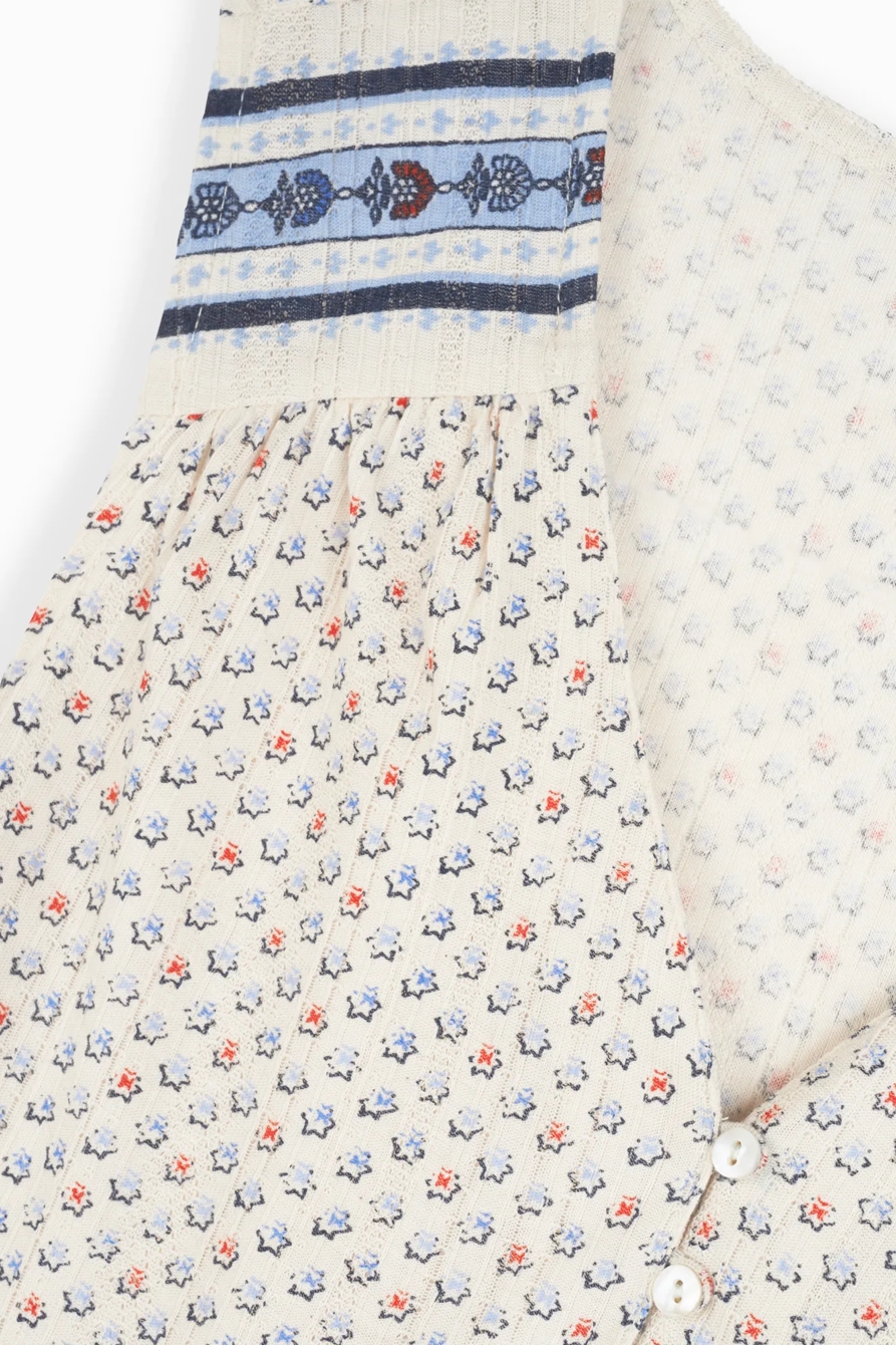 DROP NEEDLE BORDER PRINT TANK, image 2
