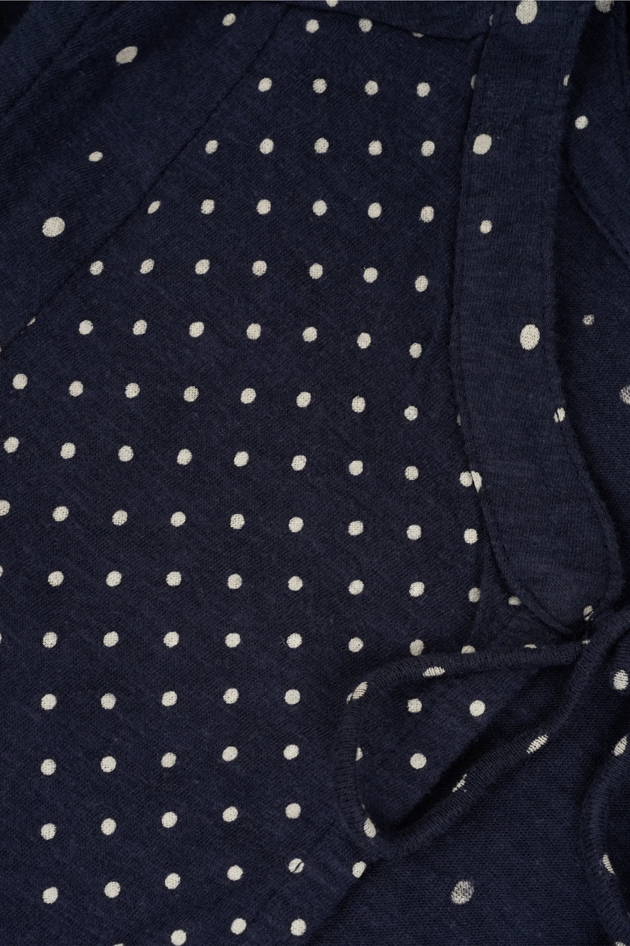 POLKA DOT PEPLUM TOP, image 2
