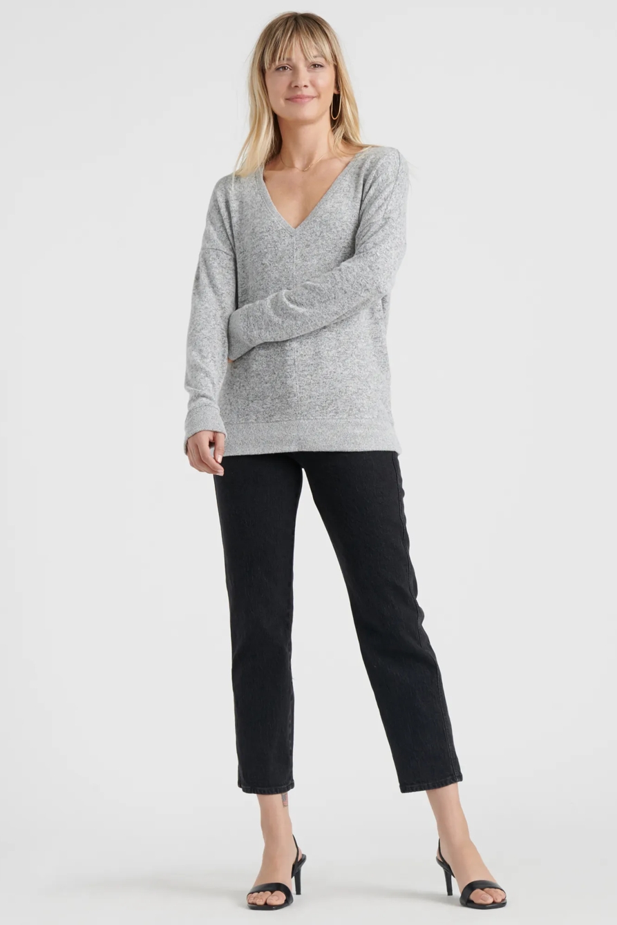 SOLID HACCI DROP SHOULDER TEE, image 2