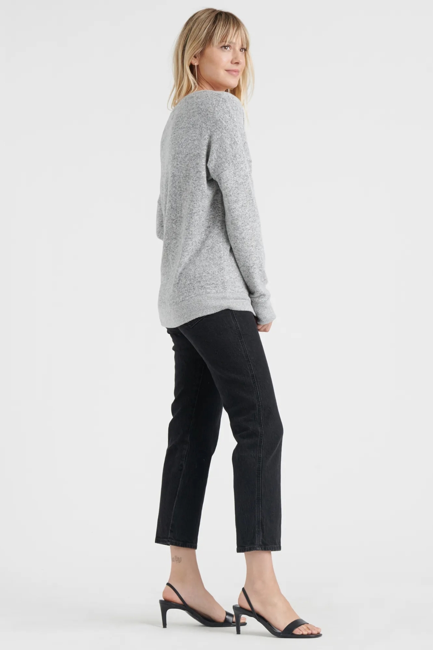 SOLID HACCI DROP SHOULDER TEE, image 3