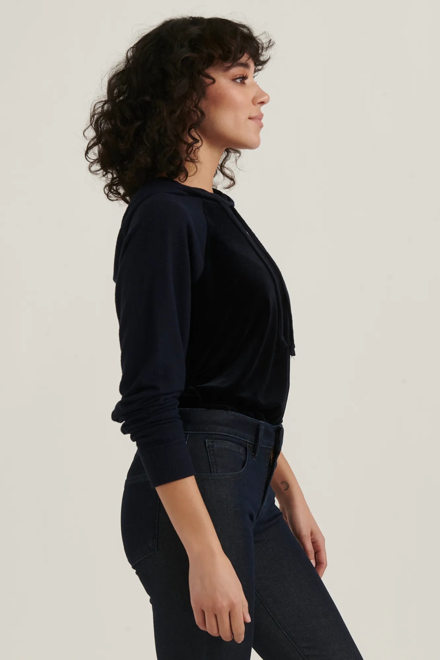 CLOUD JERSEY VELVET HOODIE, image 3