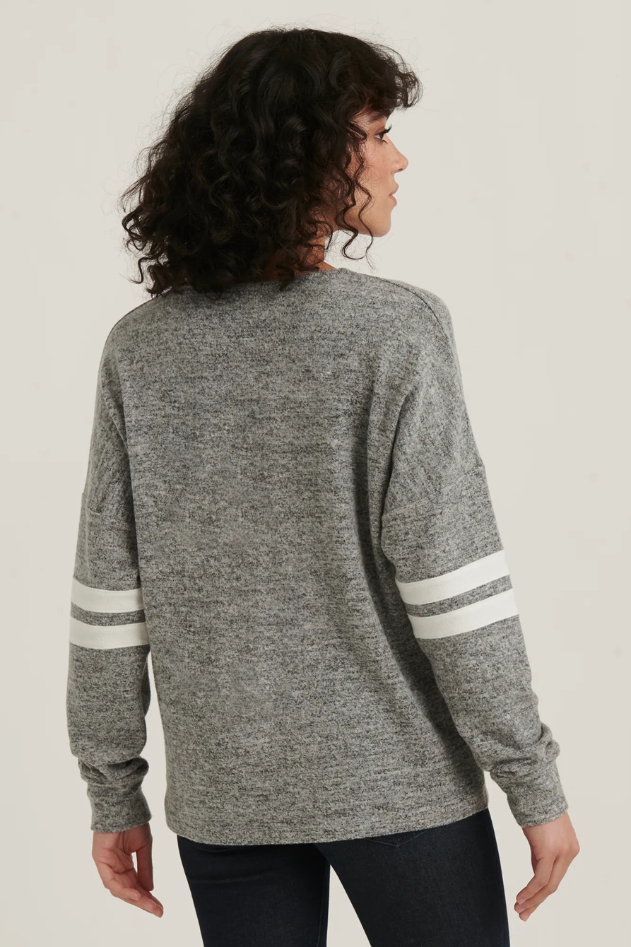CLOUD JERSEY ATHLETIC PULLOVER SWEATSHIRT, image 4