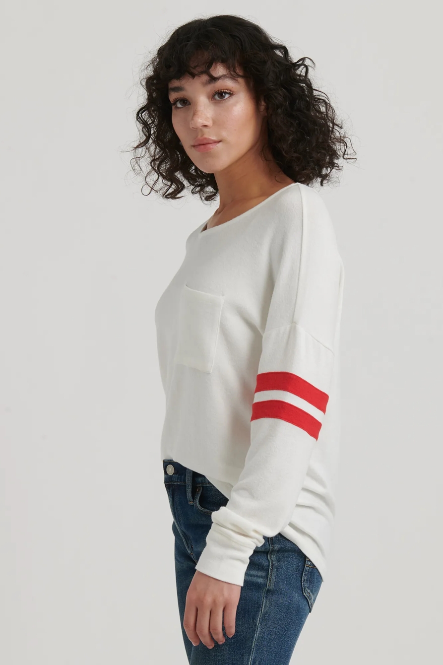 CLOUD JERSEY ATHLETIC PULLOVER SWEATSHIRT, image 3