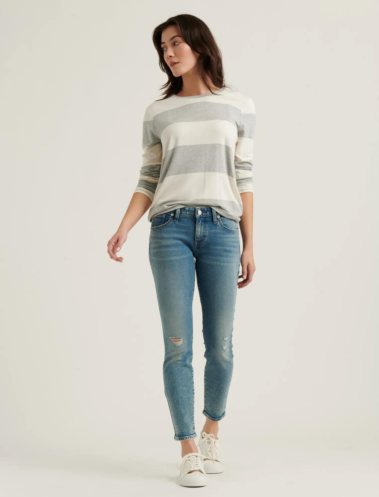 RUGBY STRIPED CLOUD JERSEY TEE, image 2