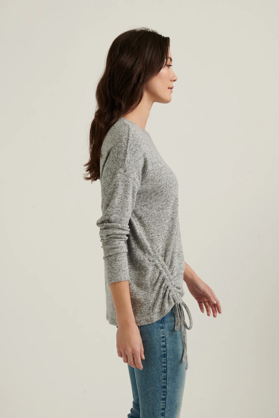CLOUD JERSEY SIDE LACE TOP, image 3