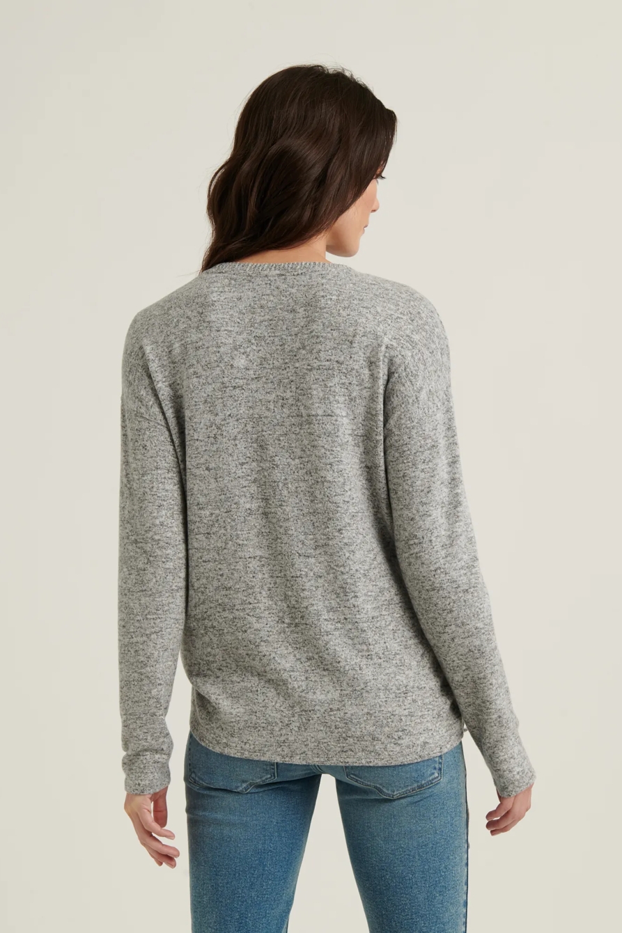 CLOUD JERSEY SIDE LACE TOP, image 4