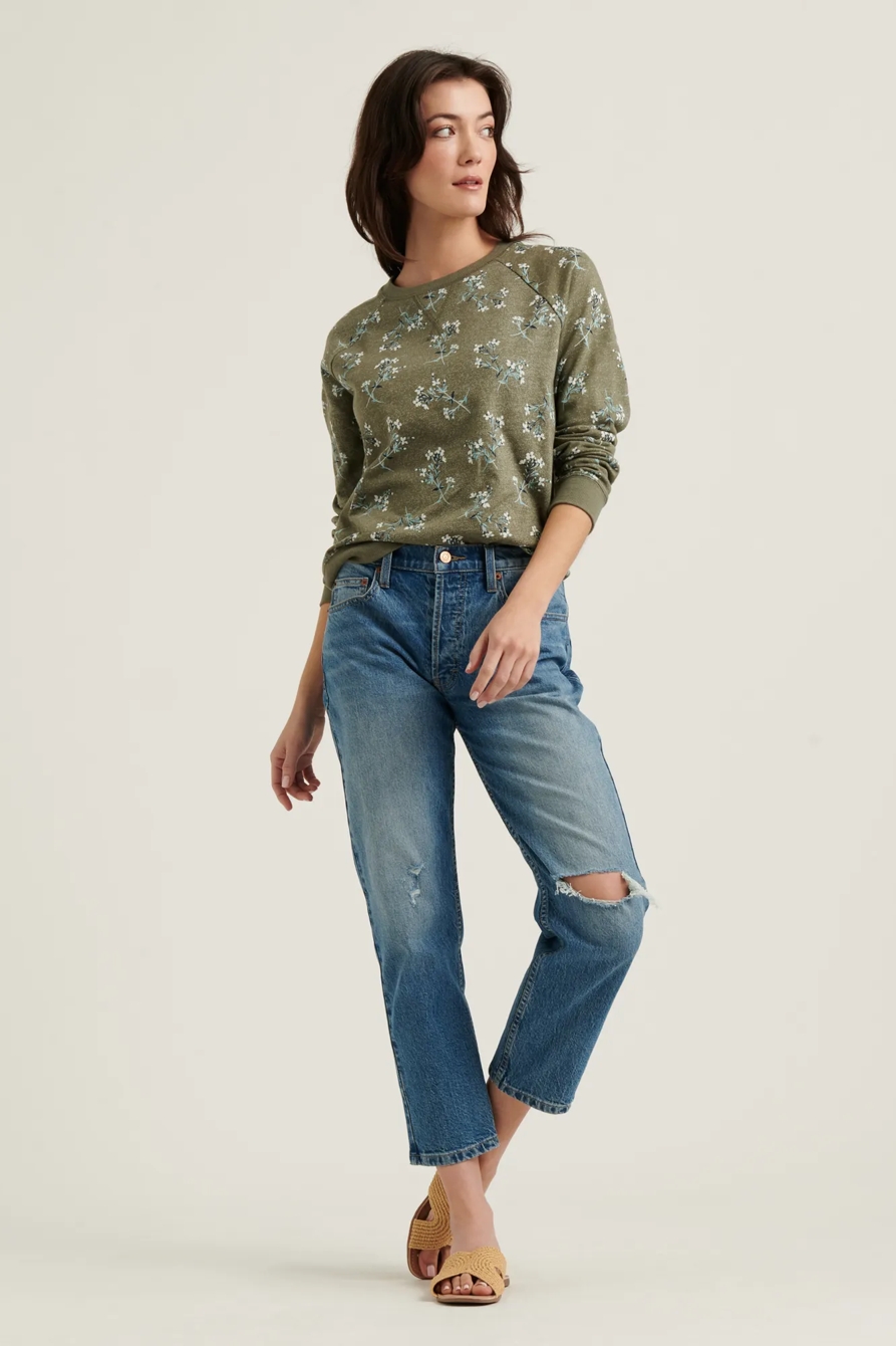 PRINTED CREW NECK SWEATSHIRT, image 2