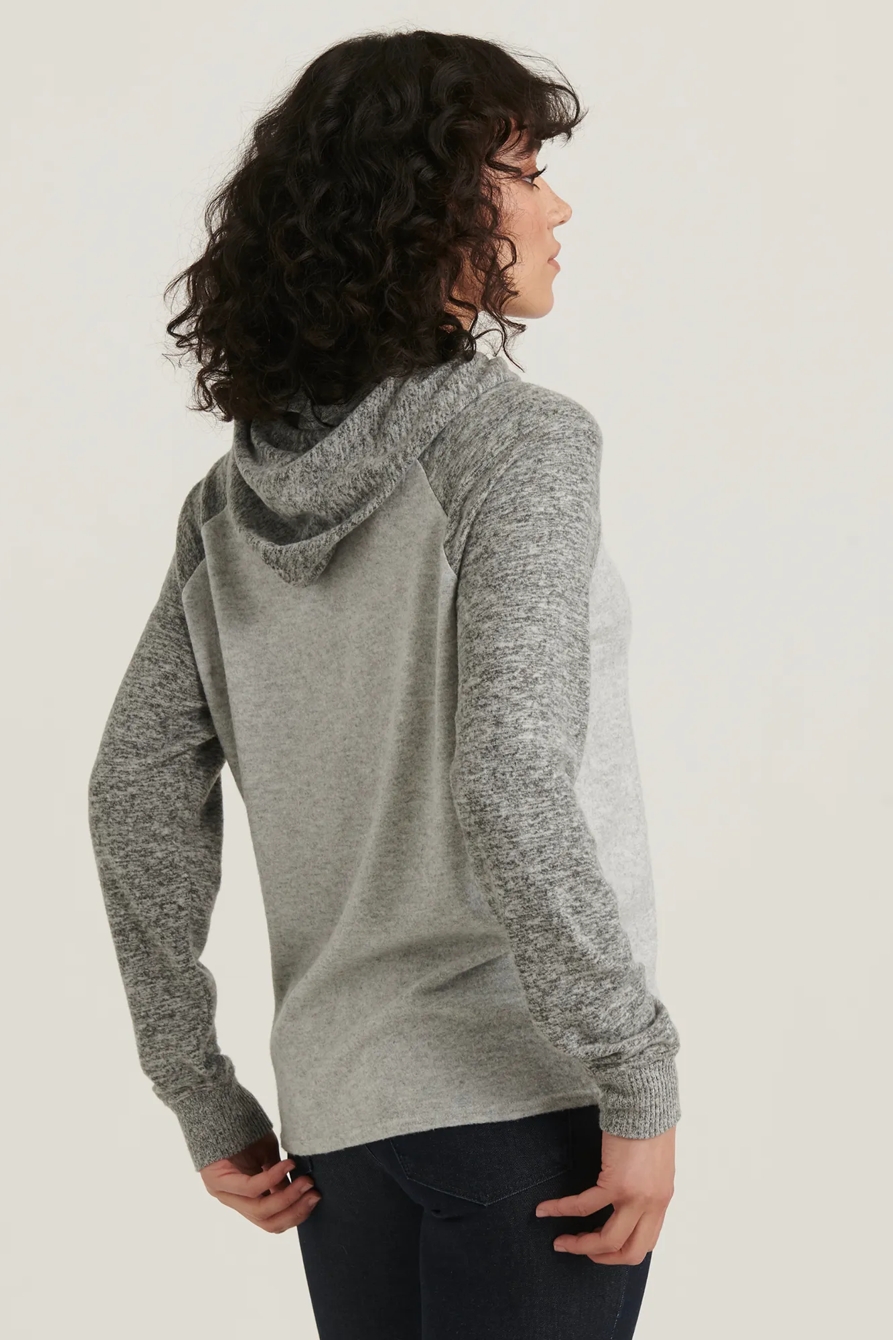 COLORBLOCK CLOUD JERSEY HOODIE, image 4