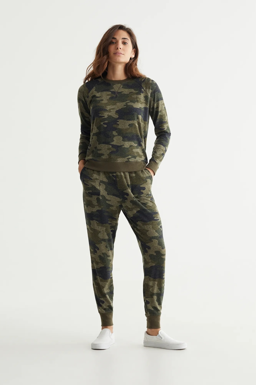 CLOUD JERSEY CAMO PULLOVER, image 2
