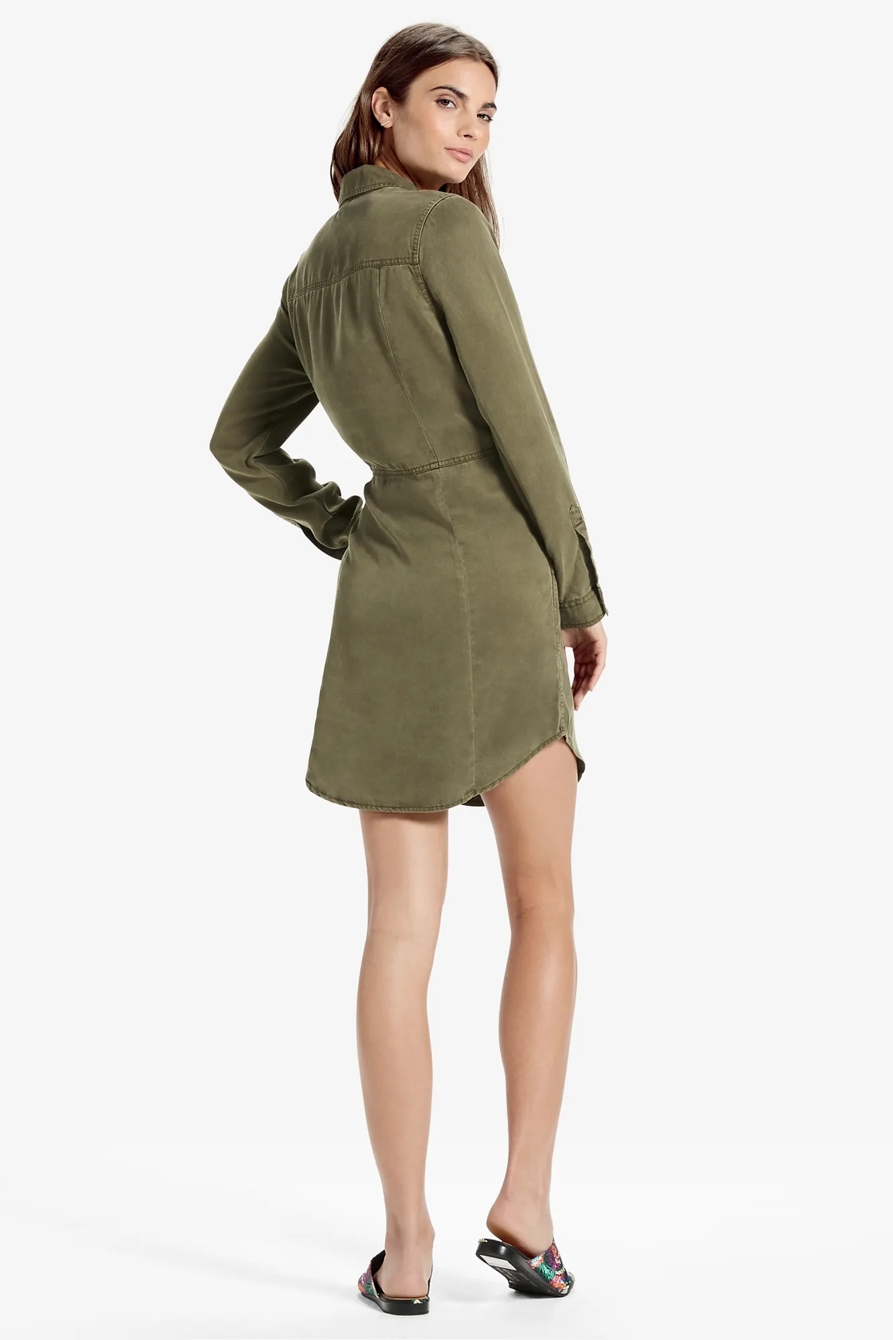 military green shirt dress Express | Dresses | Olive Military Shirt Dress
