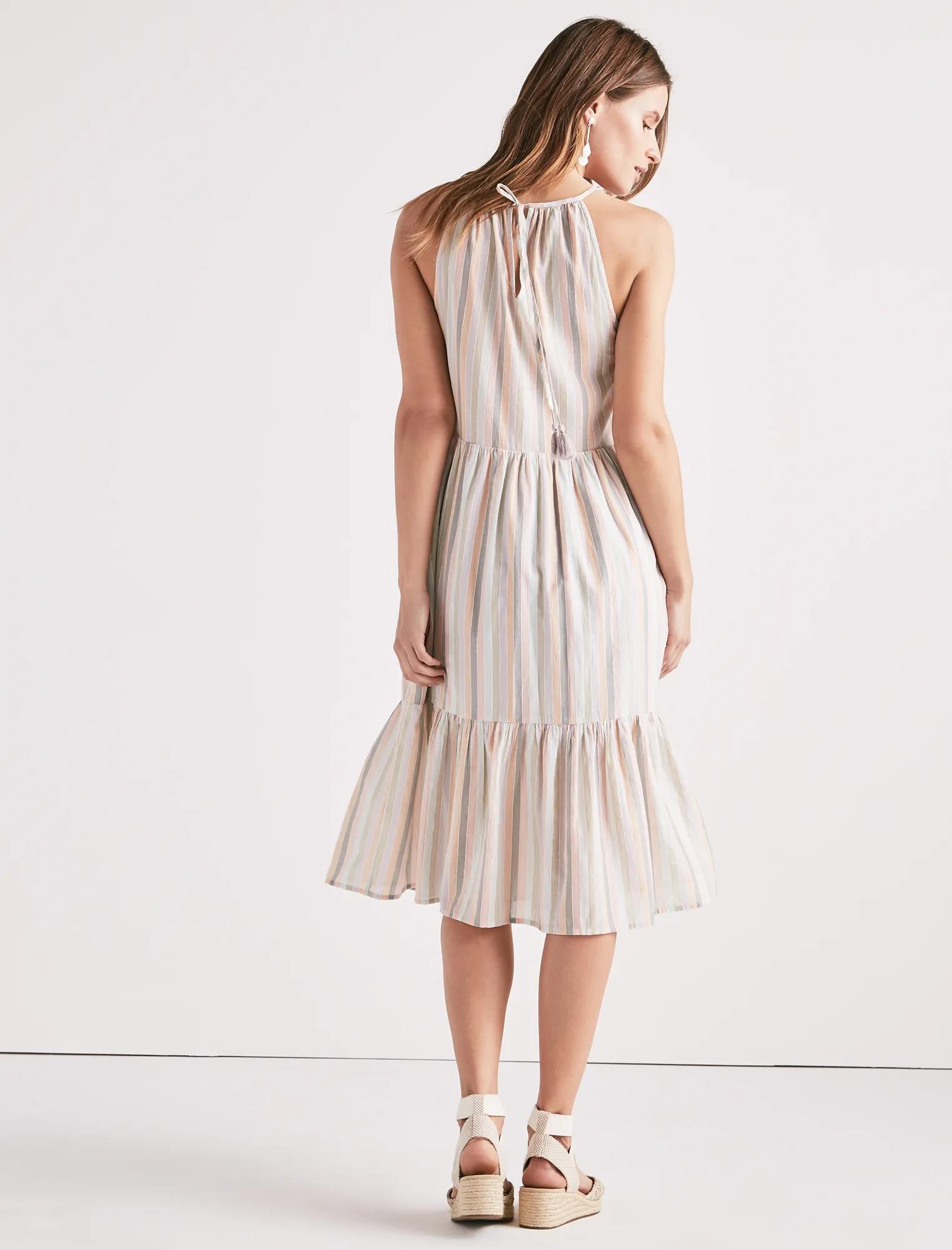 PASTEL STRIPE DRESS, image 3