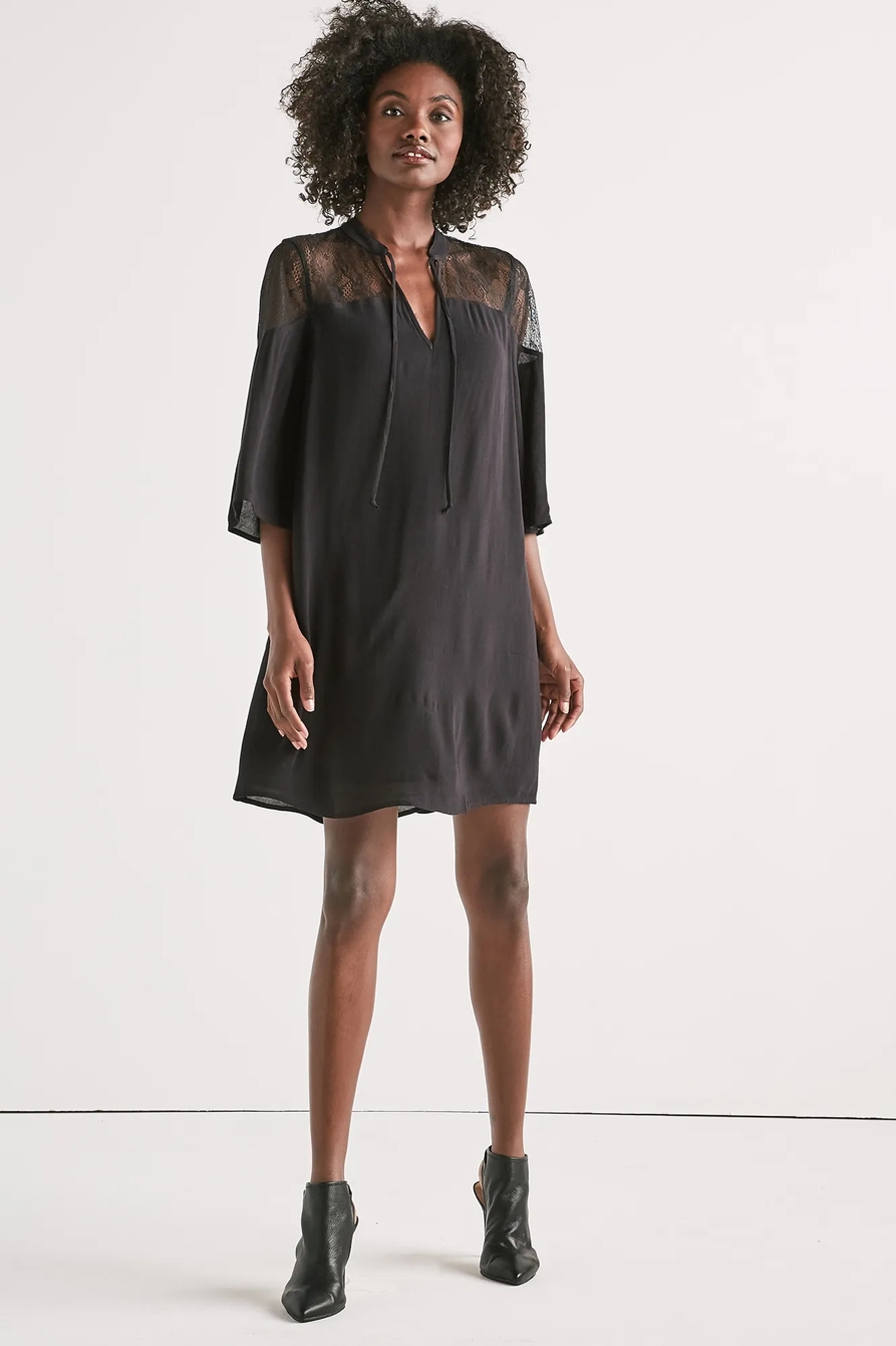 LACE SHIFT DRESS, image 2