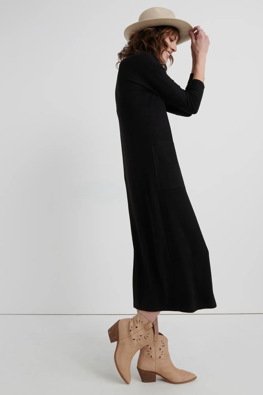 CLOUD JERSEY LONG SLEEVE DRESS, image 2