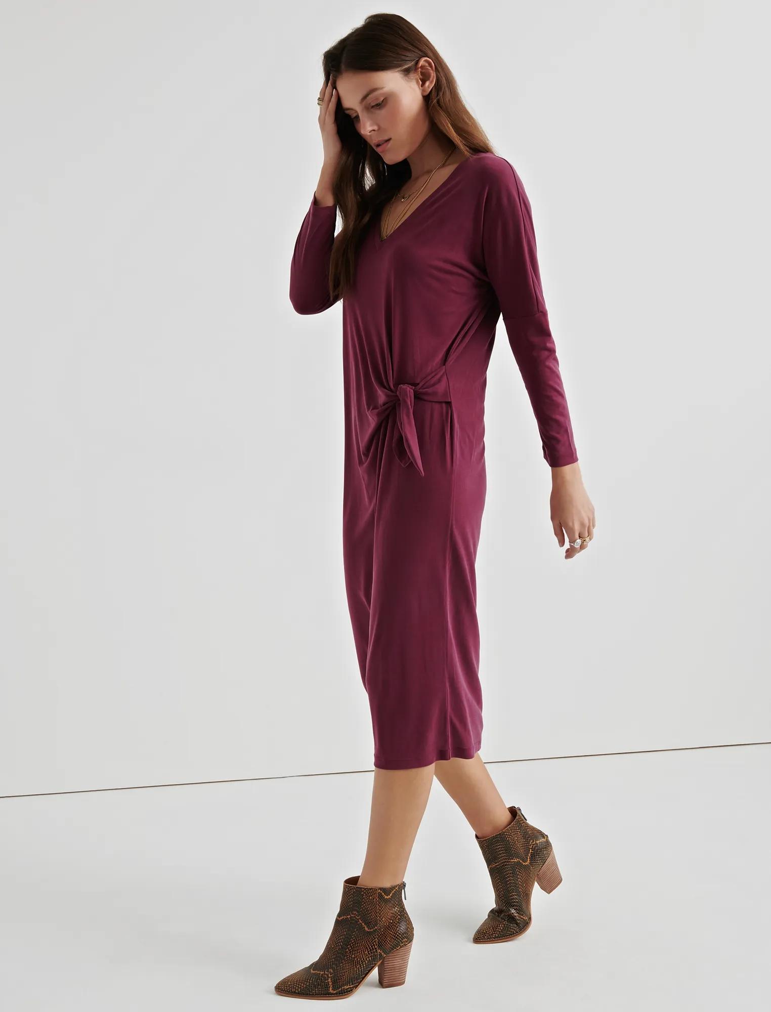 SANDWASH SIDE TIE DRESS, image 2