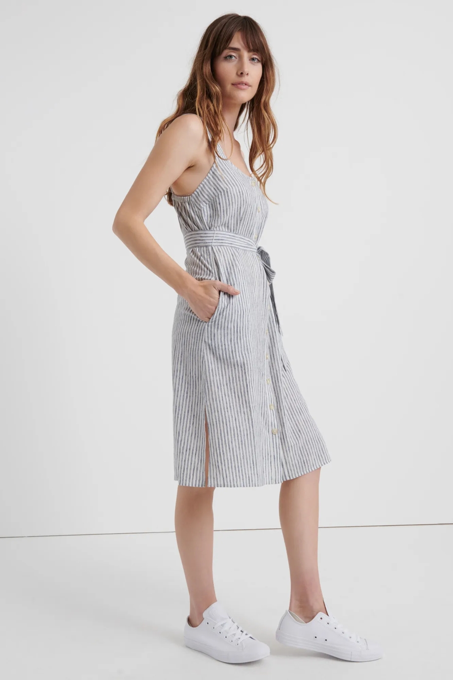 LANA BUTTON FRONT DRESS, image 2