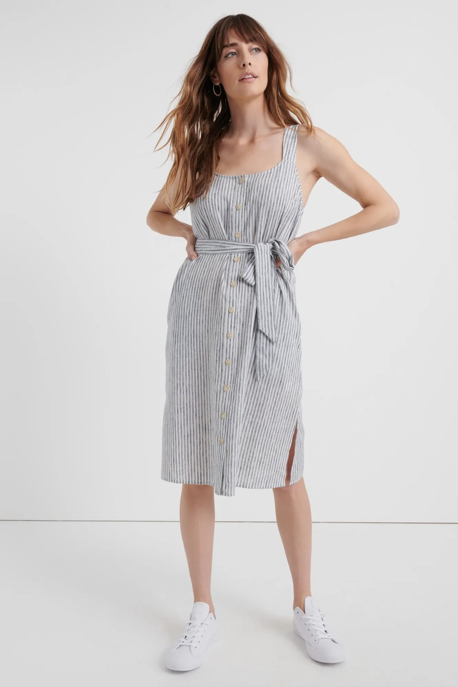 LANA BUTTON FRONT DRESS, image 4