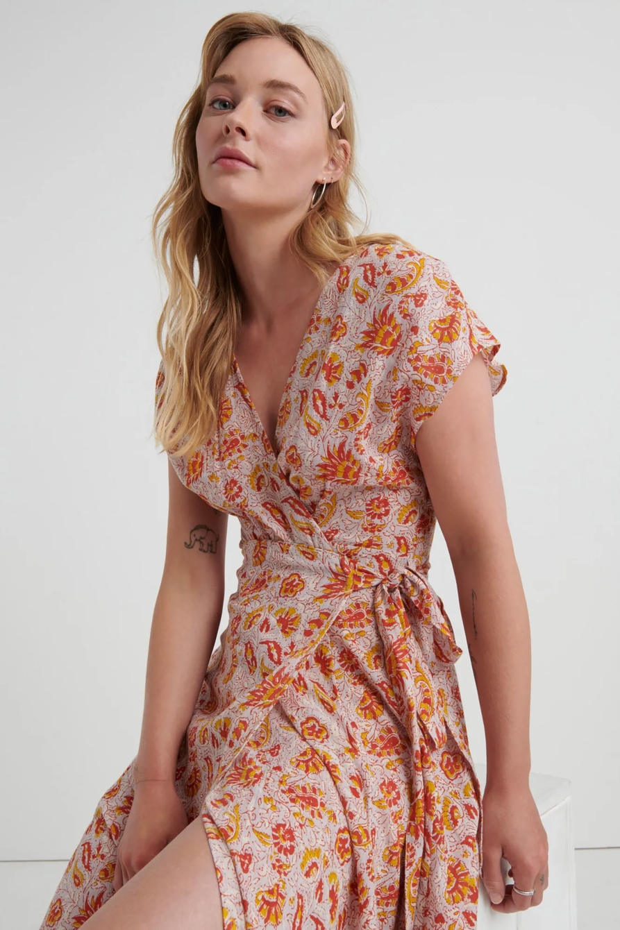 JORDAN WRAP DRESS, image 4
