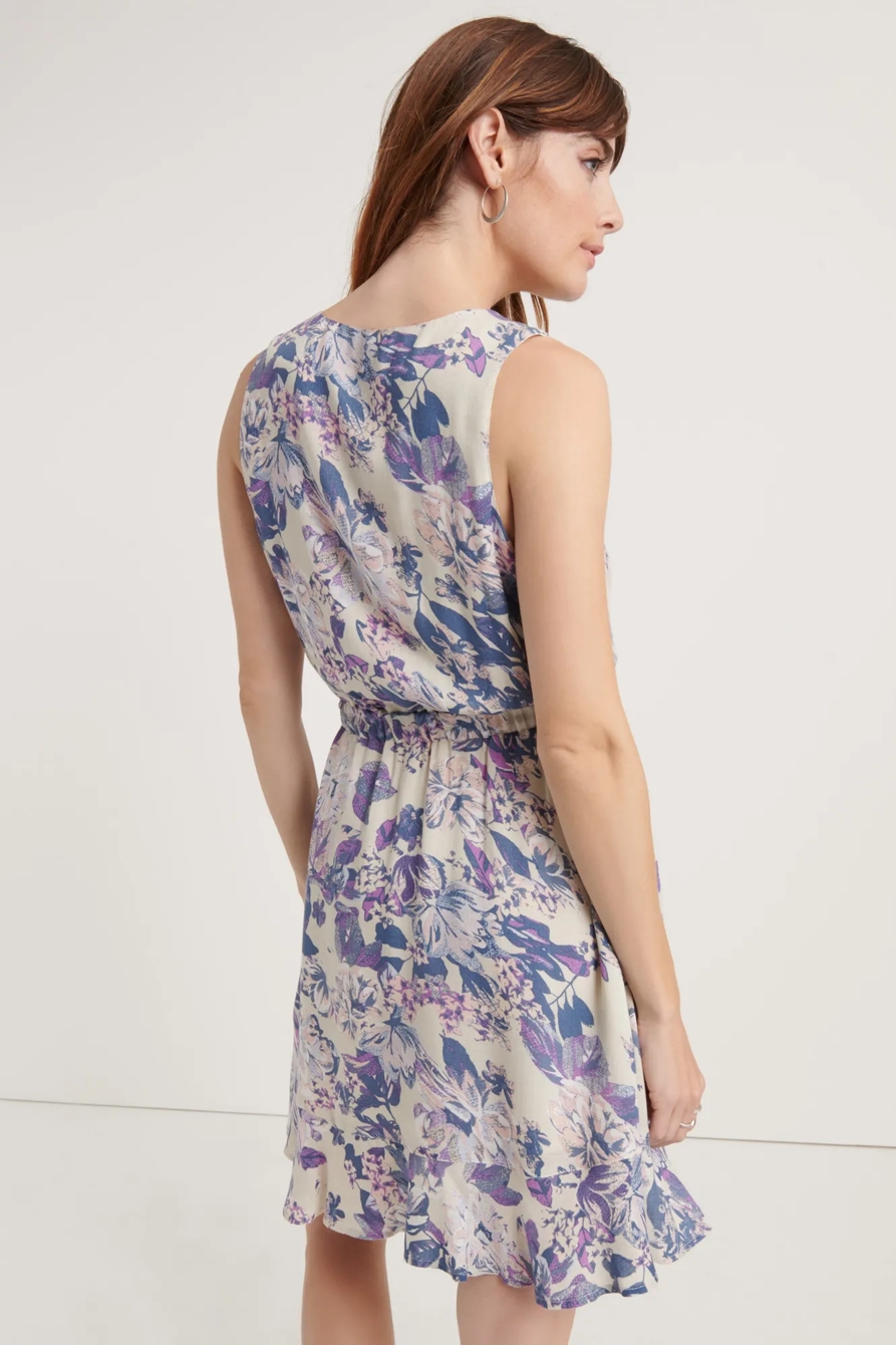 ZOE FLORAL WRAP DRESS, image 3