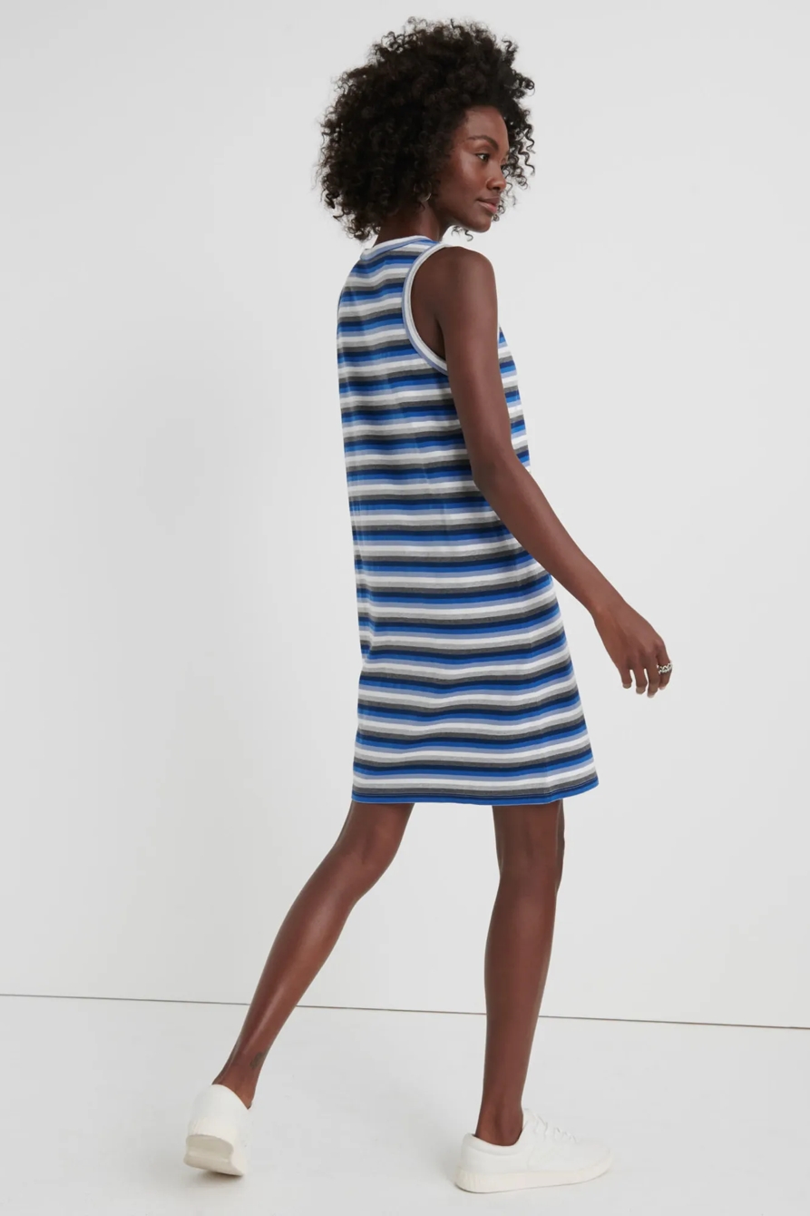 STRIPE MUSCLE TANK DRESS, image 3