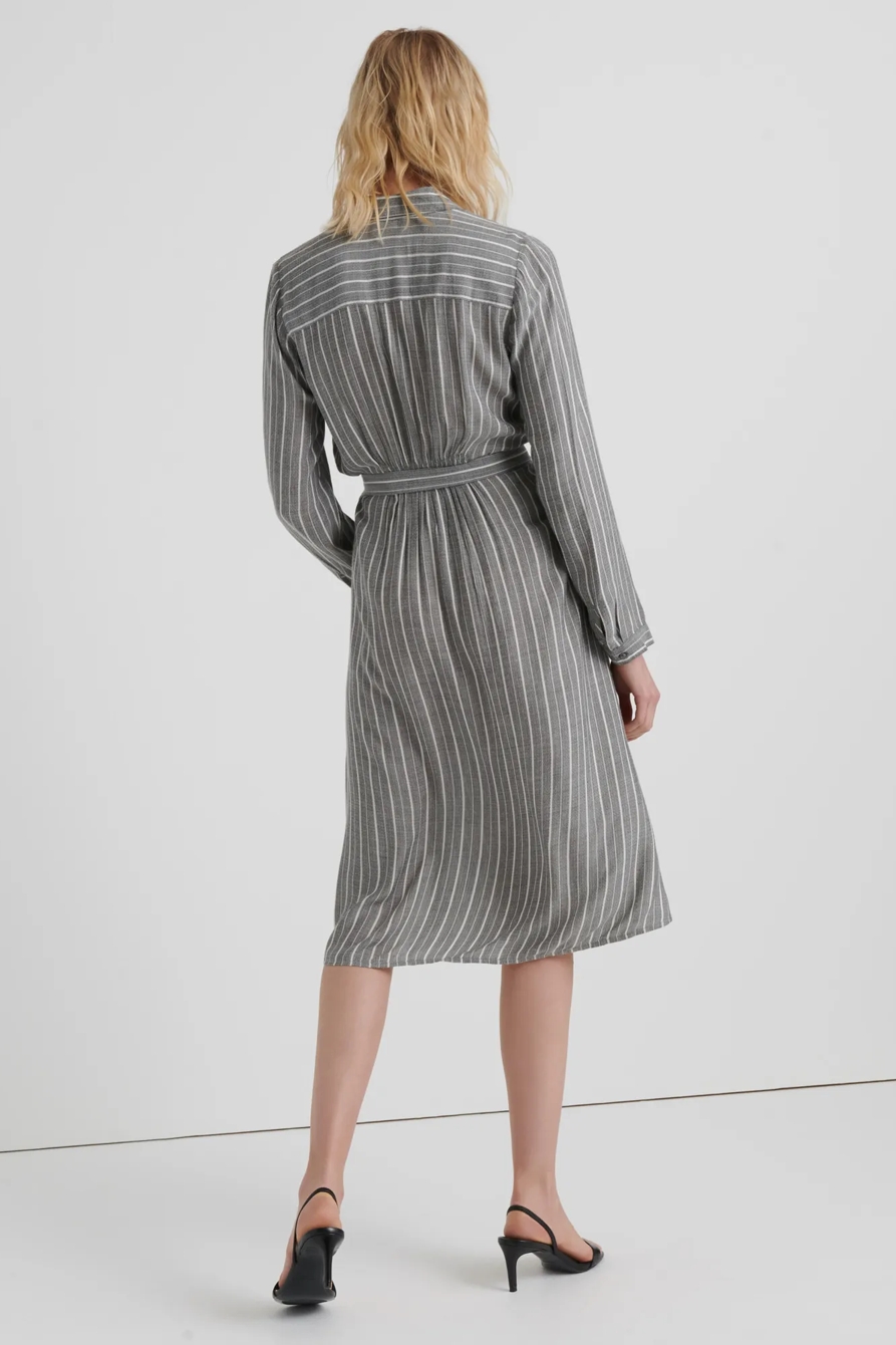 BLAIR STRIPE MIDI DRESS, image 3