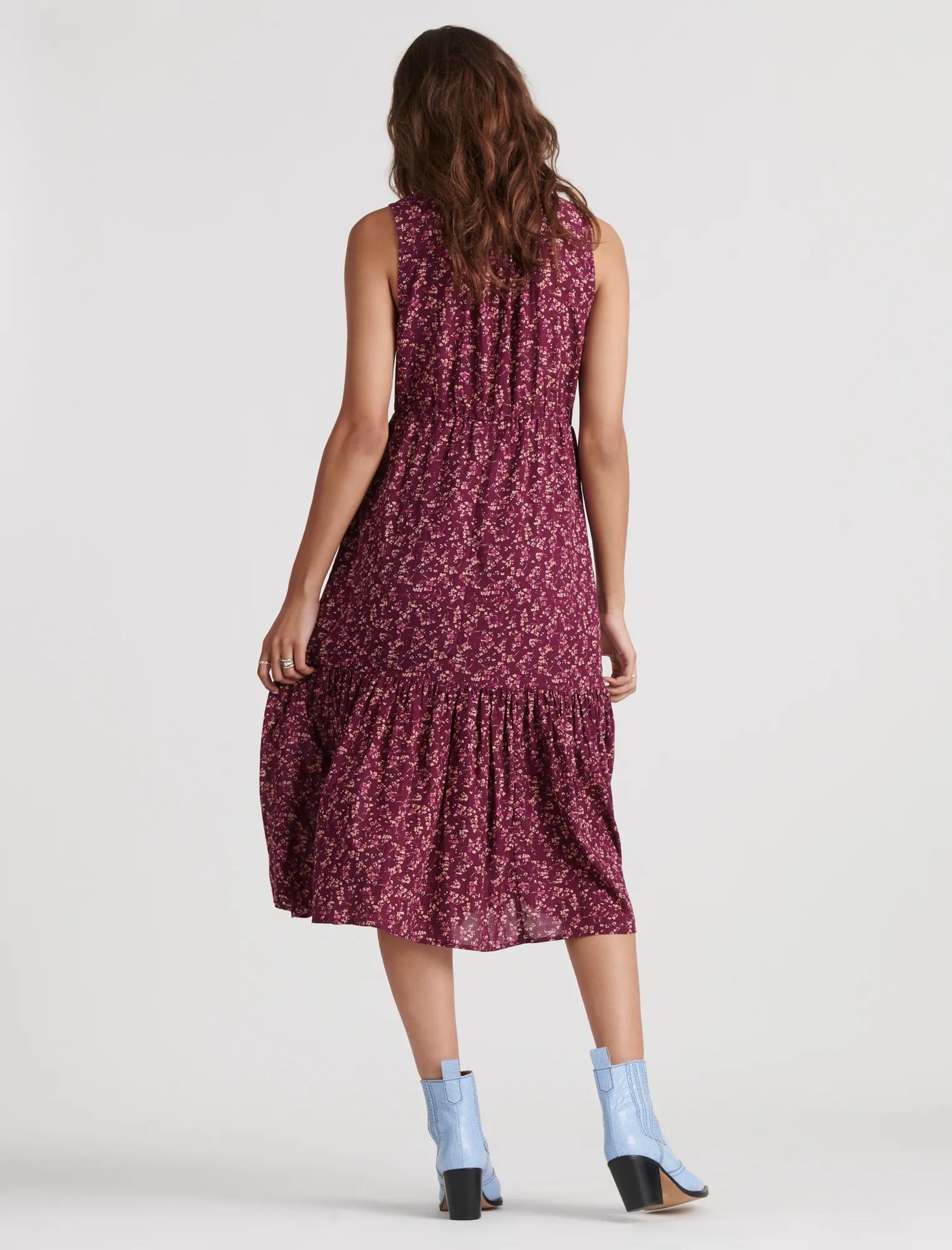 LUNA TIERED DRESS, image 4