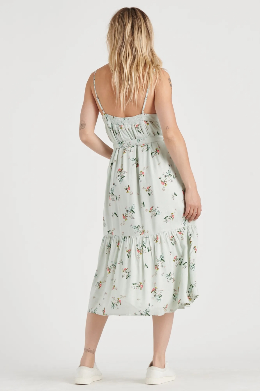 NIKKI MINT PRINT DRESS, image 4